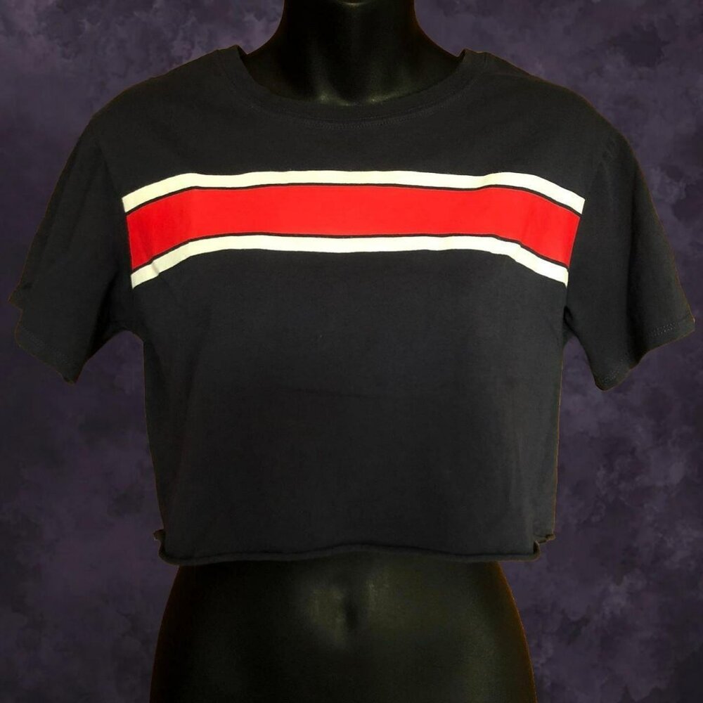 Garage Striped Crop Top